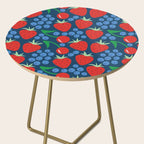 Strawberry pattern Side Table Gallery Image 2