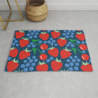 Strawberry pattern Rug Gallery Image 1