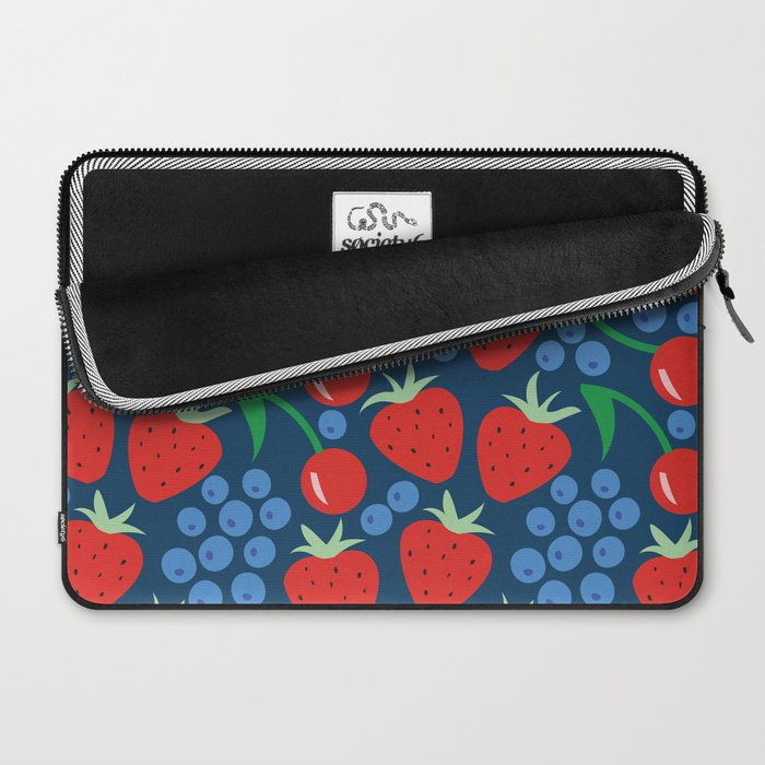 Strawberry pattern Laptop Sleeve Gallery Image 2