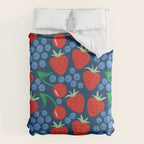 Strawberry pattern Duvet Cover Gallery Image 6