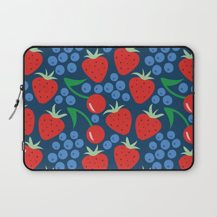 Strawberry pattern Laptop Sleeve Gallery Image 1