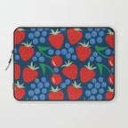 Strawberry pattern Laptop Sleeve Gallery Image 1