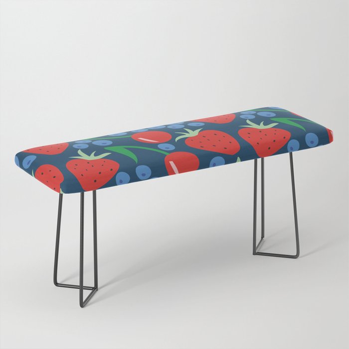 Strawberry pattern Bench Gallery Image 1