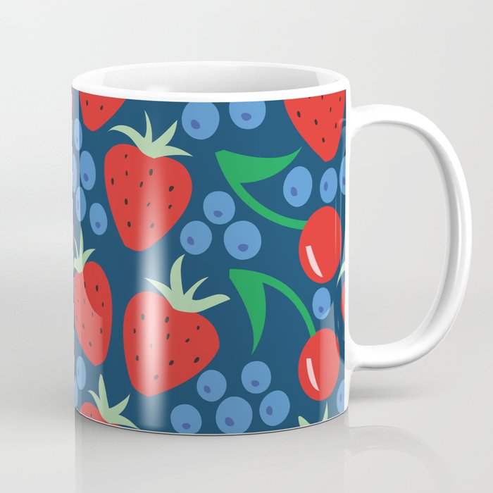 Strawberry pattern Coffee Mug Gallery Image 1