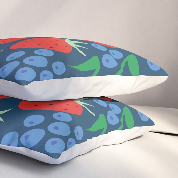 Strawberry pattern Pillow Sham Gallery Image 3