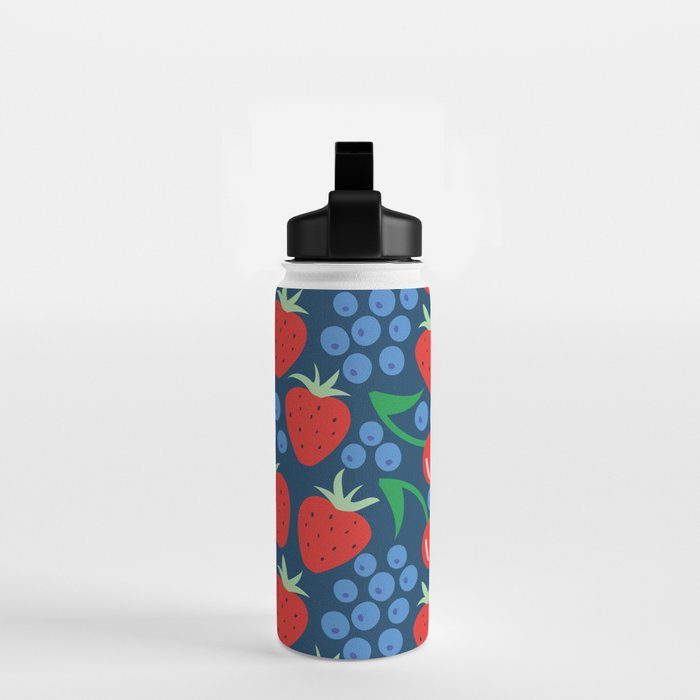 Strawberry pattern Water Bottle Gallery Image 2