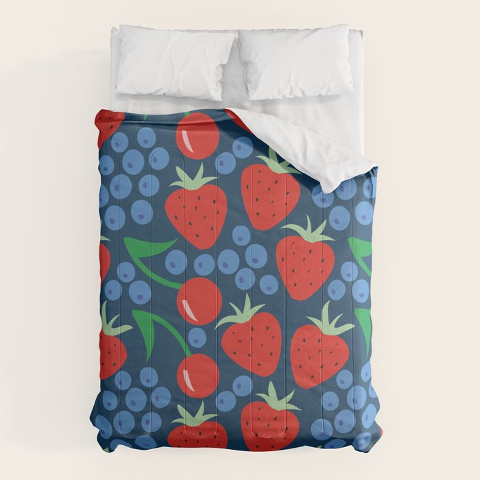 Strawberry pattern Comforter Gallery Image 6
