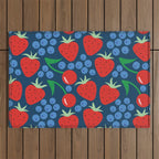 Strawberry pattern Outdoor Rug Gallery Image 1
