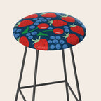 Strawberry pattern Stool Gallery Image 2