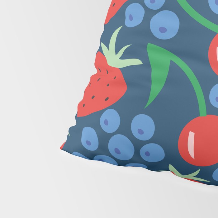 Strawberry pattern Pillow Sham Gallery Image 4