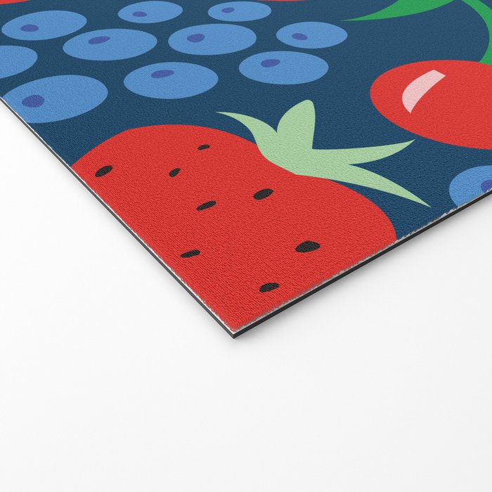 Strawberry pattern Welcome Mat Gallery Image 2