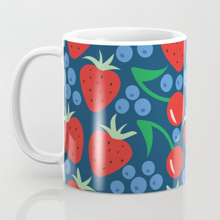 Strawberry pattern Coffee Mug Gallery Image 3