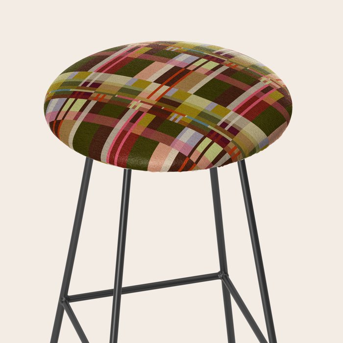 Offset Colorblock Bright Stool Gallery Image 2