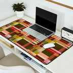 Offset Colorblock Bright Desk Mat Gallery Image 2