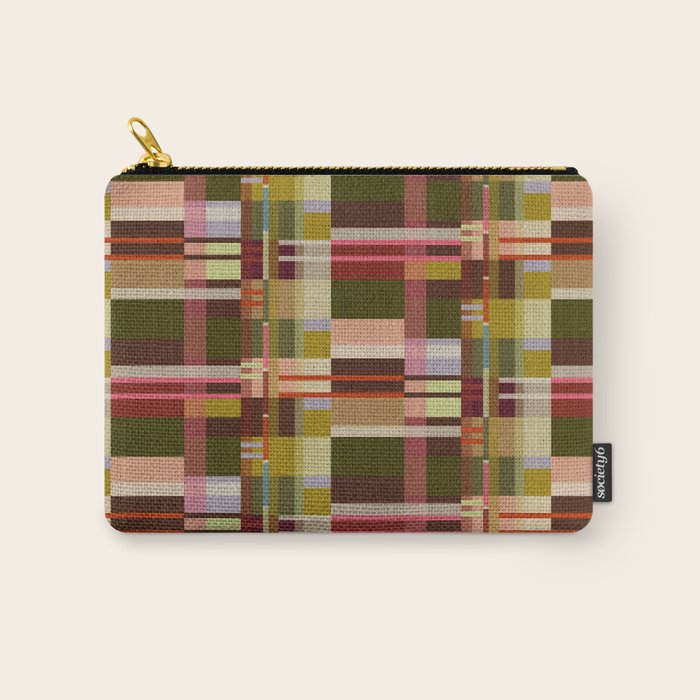 Offset Colorblock Bright Carry All Pouch Gallery Image 1