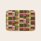 Offset Colorblock Bright Bath Mat Gallery Image 1
