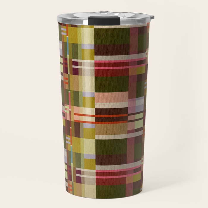 Offset Colorblock Bright Travel Mug Gallery Image 1