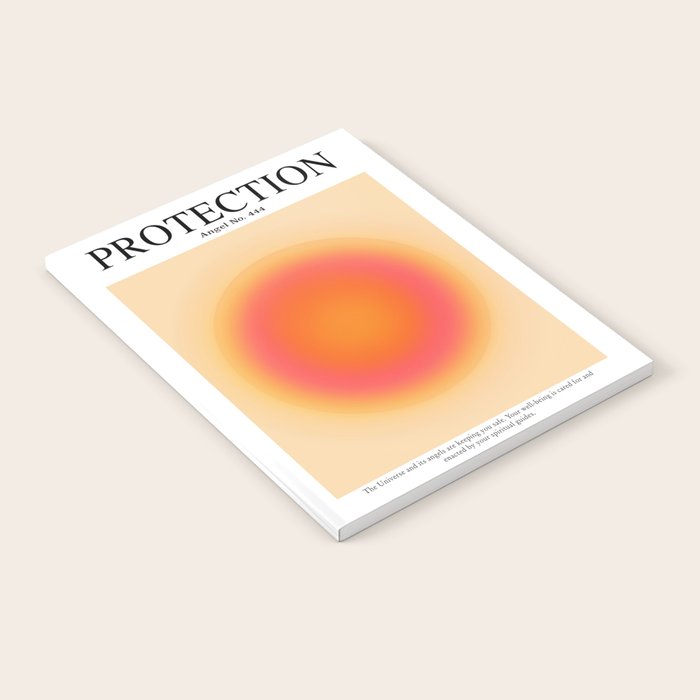 Gradient Angel Numbers: Angel Number 444 - Protection Notebook Gallery Image 2