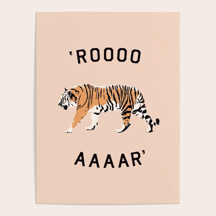 ROOOOAAAAR ! - Tiger Poster Gallery Image 4