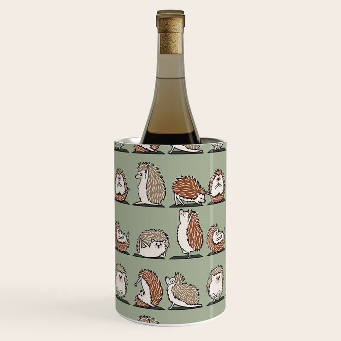 Hedgehog Yoga Wine Chiller Gallery Image 2