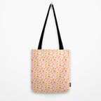 Chunky Blooms - Pink Tote Bag Gallery Image 2