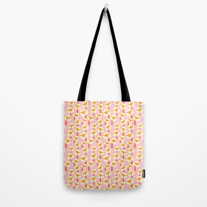Chunky Blooms - Pink Tote Bag Gallery Image 2