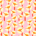 Chunky Blooms - Pink Coffee Mug Gallery Image 2