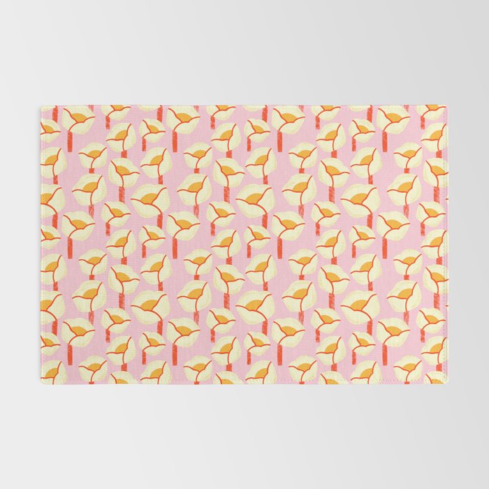Chunky Blooms - Pink Rug Gallery Image 2
