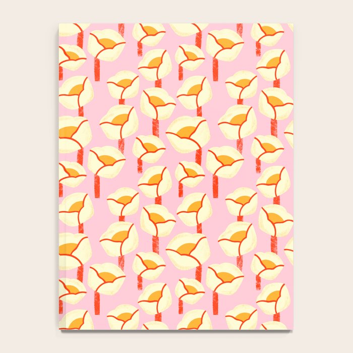 Chunky Blooms - Pink Notebook Gallery Image 4