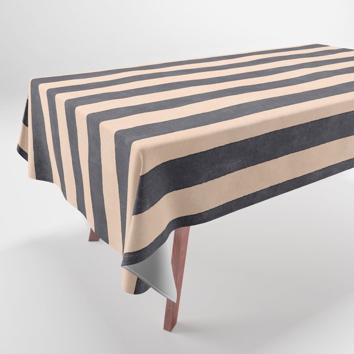 STRIPES 001 P - Basaltic Tablecloth Gallery Image 1
