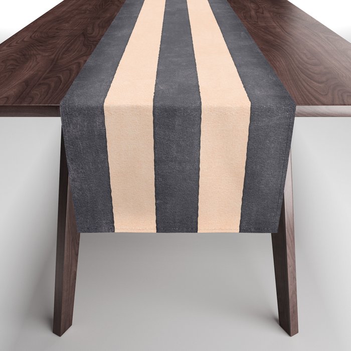 STRIPES 001 P - Basaltic Table Runner Gallery Image 1