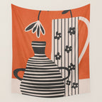 Patterned Stillness 5 Wall Tapestry Gallery Image 4