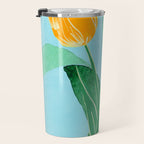 Modern Art Flowers 20 Travel Mug Gallery Image 3
