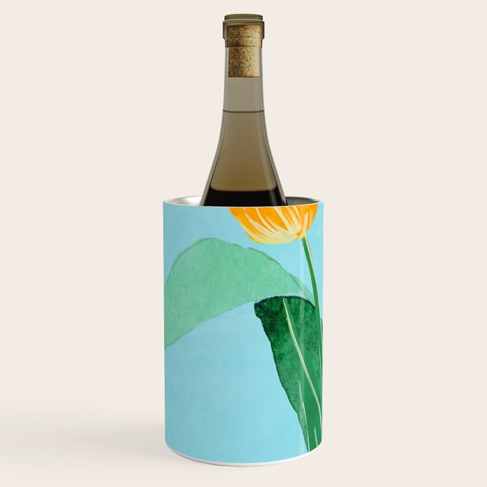 Modern Art Flowers 20 Wine Chiller Gallery Image 2