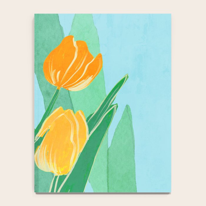Modern Art Flowers 20 Notebook Gallery Image 4