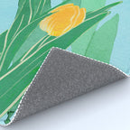 Modern Art Flowers 20 Rug Gallery Image 4
