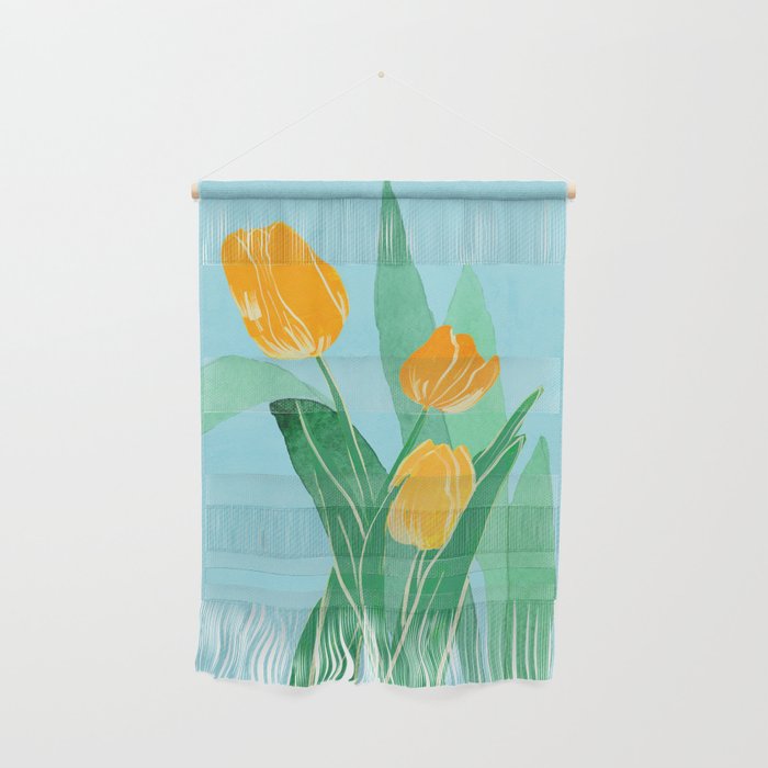 Modern Art Flowers 20 Wall Hanging Gallery Image 1