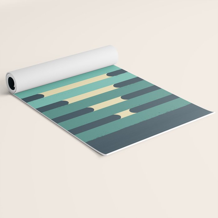 Minimalist ocean Yoga Mat Gallery Image 2