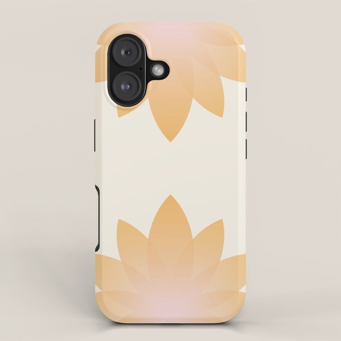 Lotus Flower Minimalism I iPhone Case Gallery Image 1