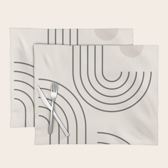 Minimalist #4 Placemat Gallery Image 1