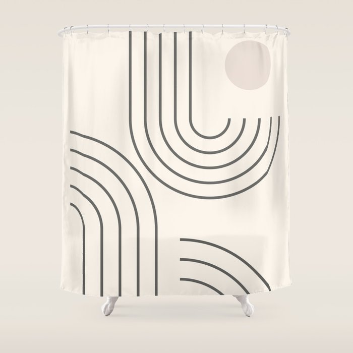 Minimalist #4 Shower Curtain Gallery Image 1