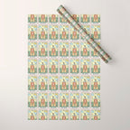 COFFEE READING UPDATED (LIGHT) Wrapping Paper Gallery Image 1
