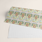 COFFEE READING UPDATED (LIGHT) Wrapping Paper Gallery Image 2