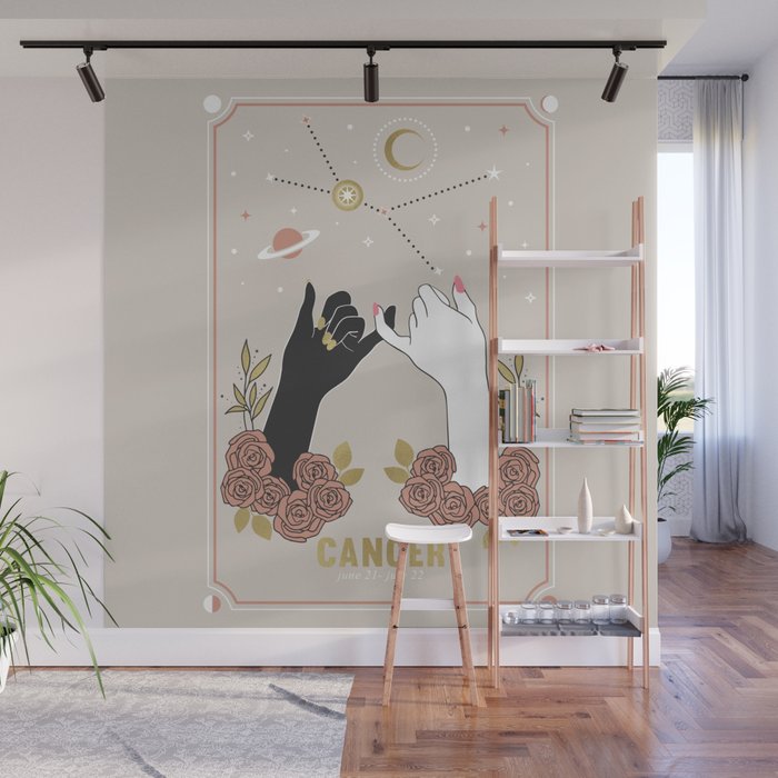 Cancer Zodiac Series Wall Mural Gallery Image 1