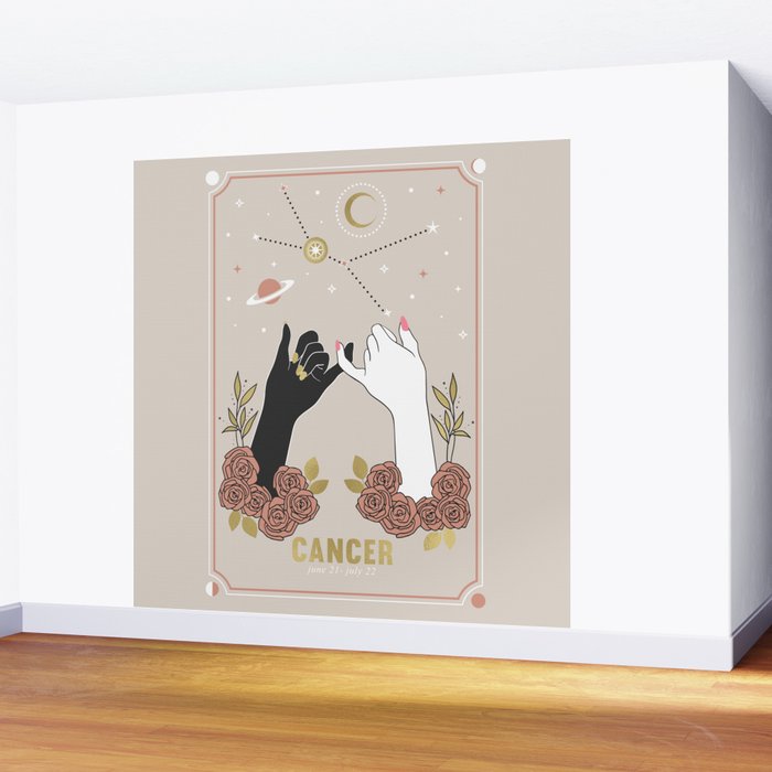 Cancer Zodiac Series Wall Mural Gallery Image 2