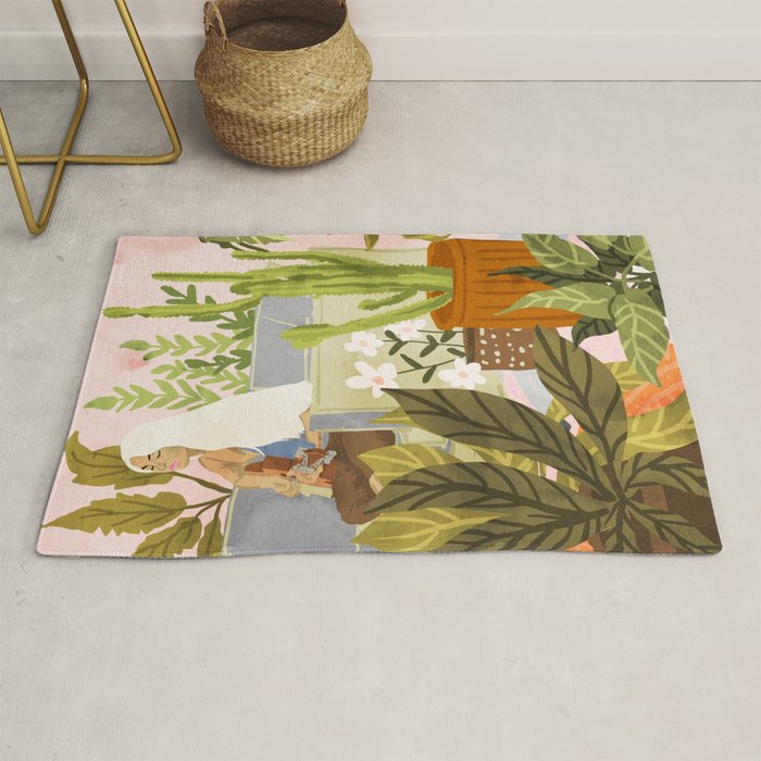 Playing For My Plants Rug Gallery Image 1