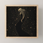 Star Eater Dark GOLD Version Mini Art Print Gallery Image 1