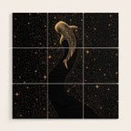 Star Eater Dark GOLD Version Wood Wall Art Gallery Image 1