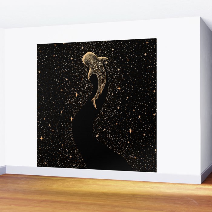 Star Eater Dark GOLD Version Wall Mural Gallery Image 2