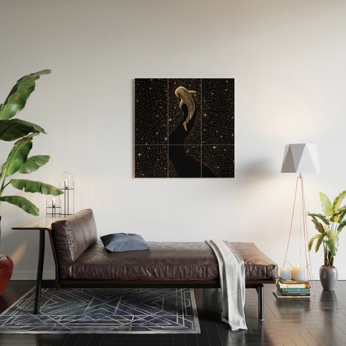 Star Eater Dark GOLD Version Wood Wall Art Gallery Image 2